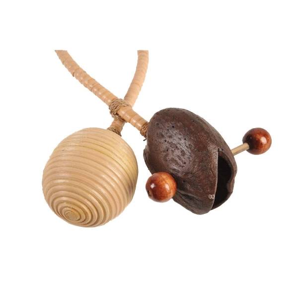 Simandra Rassel Glocke Shaker Maracas Musik Kinderrassel Rhythmus Klang Instrument Percussion Kinder Rattan Versandkostenfrei