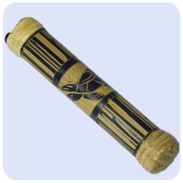 Simandra Regenmacher Rainstick Rainmaker Bambus Percussion Rhythmus Regenrohr Aborigine geschnitzt