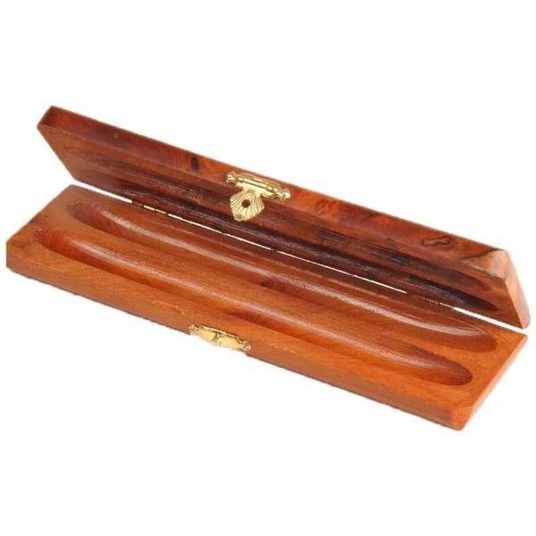 Simandra *** B-WARE *** Thuja Holz Stifteetuie Stiftehalter Stiftebox Stifteablage Stifteständer Büroablage Muttertagsangebot