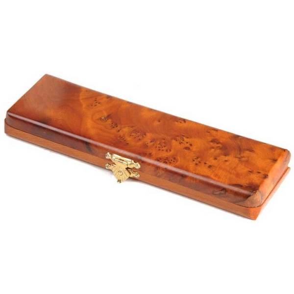 Simandra *** B-WARE *** Thuja Holz Stifteetuie Stiftehalter Stiftebox Stifteablage Stifteständer Büroablage Muttertagsangebot