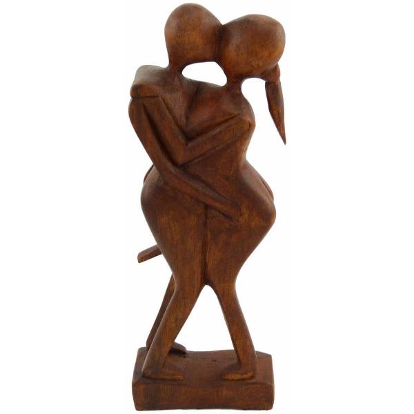 Simandra Holz Figur Skulptur Abstrakt Holzfigur Statue Afrika Asia Handarbeit Deko Akt