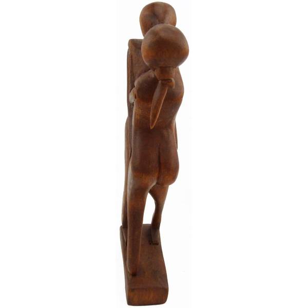 Simandra Holz Figur Skulptur Abstrakt Holzfigur Statue Afrika Asia Handarbeit Deko Akt Bestseller