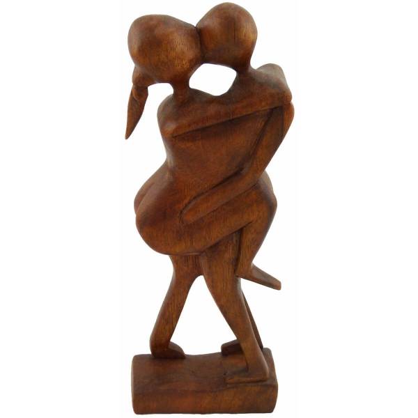 Simandra Holz Figur Skulptur Abstrakt Holzfigur Statue Afrika Asia Handarbeit Deko Akt Bestseller