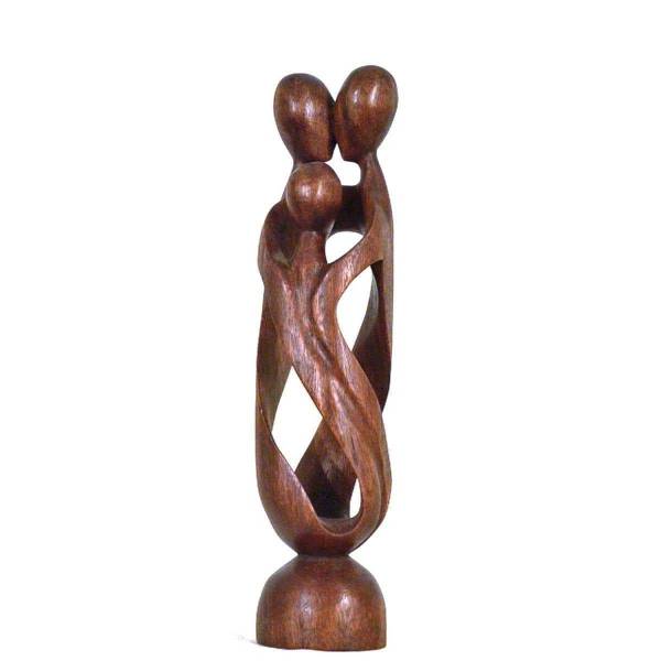 Simandra Holz Figur Skulptur Abstrakt Holzfigur Statue Afrika Asia Handarbeit Deko Familienkreis Saisonale Angebote