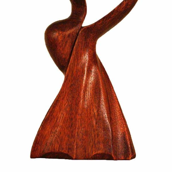 Simandra Holz Figur Skulptur Abstrakt Holzfigur Statue Afrika Asia Handarbeit Deko Hochzeit Tägliche Deals