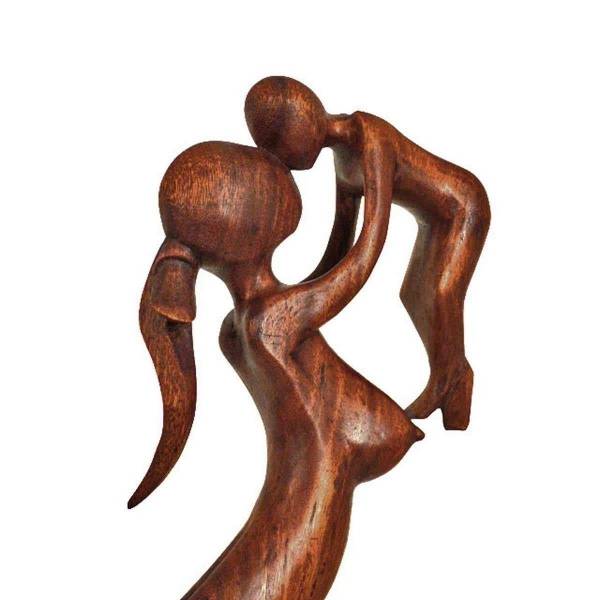 Simandra Holz Figur Skulptur Abstrakt Holzfigur Statue Afrika Asia Handarbeit Deko Mutter Riesige Ersparnisse