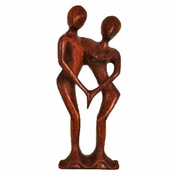 Simandra Holz Figur Skulptur Abstrakt Holzfigur Statue Afrika Asia Handarbeit Deko Tanz