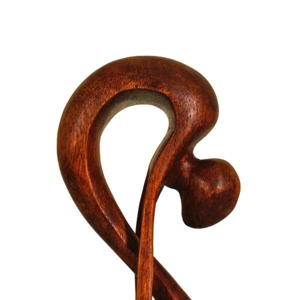 Simandra Holz Figur Skulptur Abstrakt Holzfigur Statue Afrika Asia Handarbeit Deko Verbunden Tiefpreis