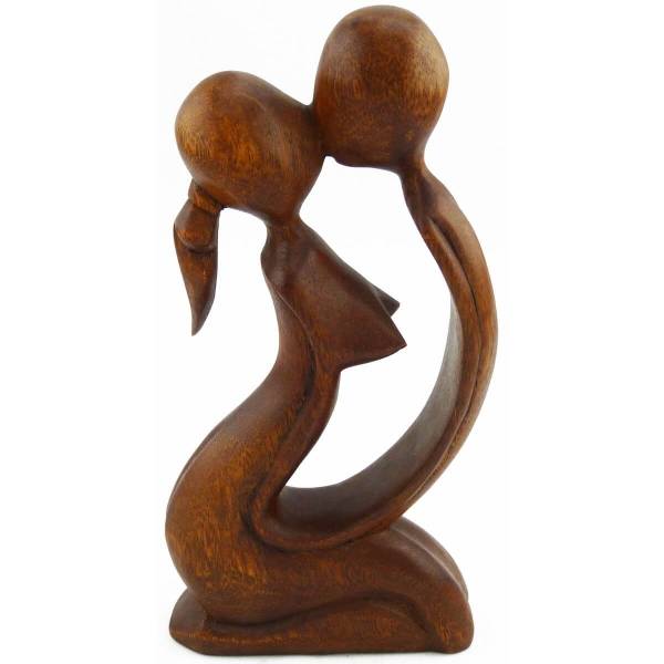 Simandra Holz Figur Skulptur Abstrakt Holzfigur Statue Afrika Asia Handarbeit Deko Zusammen Super Sparpreis