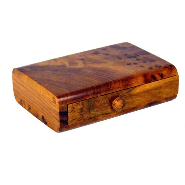 Simandra Holz Thuja Spielzeug Schlange Box Scherzartikel beißende magische Kiste Zaubern Wurzelholz Kostenlose Rückgabe
