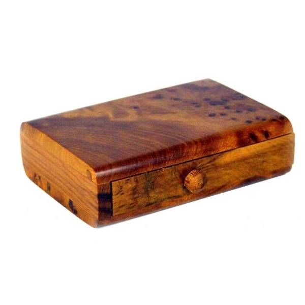 Simandra Holz Thuja Spielzeug Schlange Box Scherzartikel beißende magische Kiste Zaubern Wurzelholz Kostenlose Rückgabe