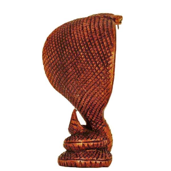 Simandra Kobra Holz Figur Skulptur Abstrakt Holzfigur Statue Afrika Asia Handarbeit Deko Cobra Begrenzte Freigabe