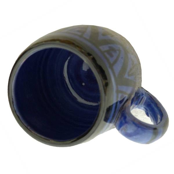 Simandra Becher Keramik Tasse marokkanische Bemalung Accessoires handbemalter Deko groß Letzte 2 Tage