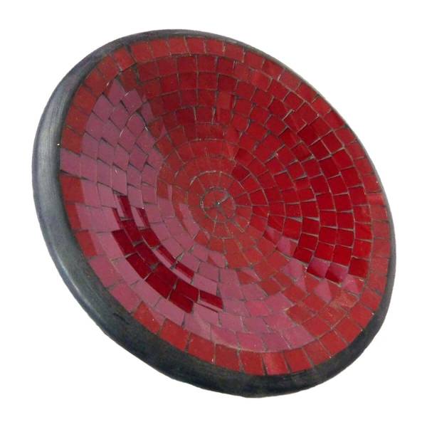Simandra Mosaikschale Tonschale Glasschale Dekoschale Mosaik Kunsthandwerk Glassteine Deko rund M