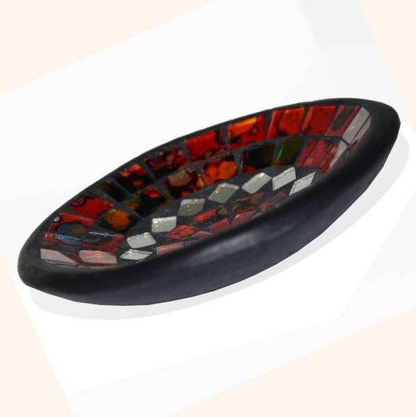 Simandra Mosaikschale Tonschale Glasschale Dekoschale Mosaik Kunsthandwerk Glassteine Deko rund Spiegel S Black Friday Preise