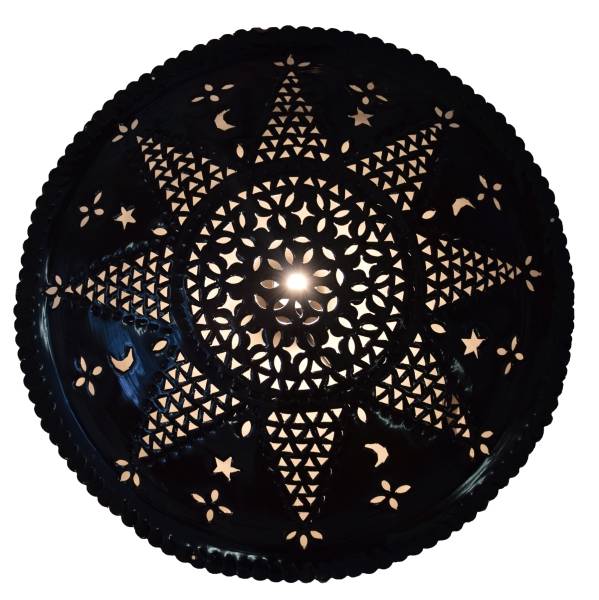 Simandra Handgefertigte orientalische Metall Deckenlampe aus Marokko