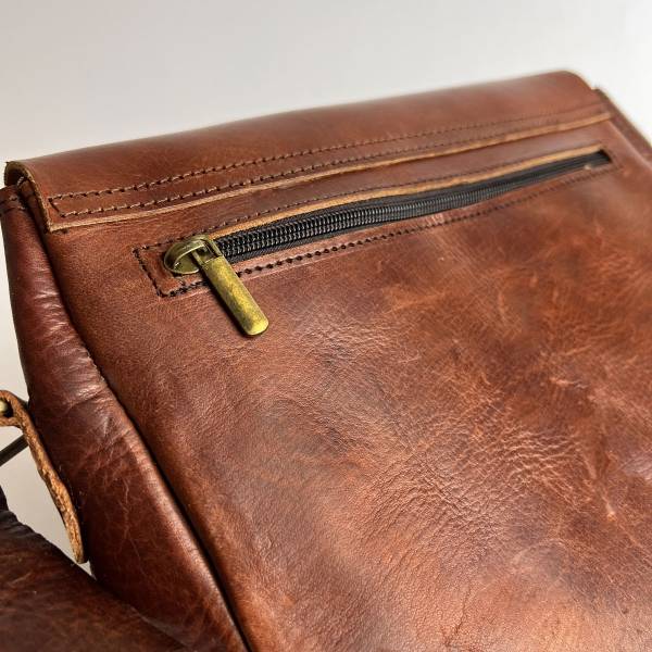 Simandra Leder Handtasche Noura 20x23cm - elegante Umhängetasche - marokkanische Schultertasche Blitzverkäufe