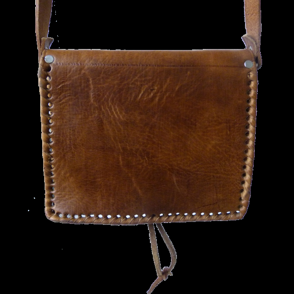 Simandra Leder-Handtasche Casablanca 15x18cm - Umhängetasche mit dekorativer Lederprägung - marokkanisch Fabrik Onlineshop