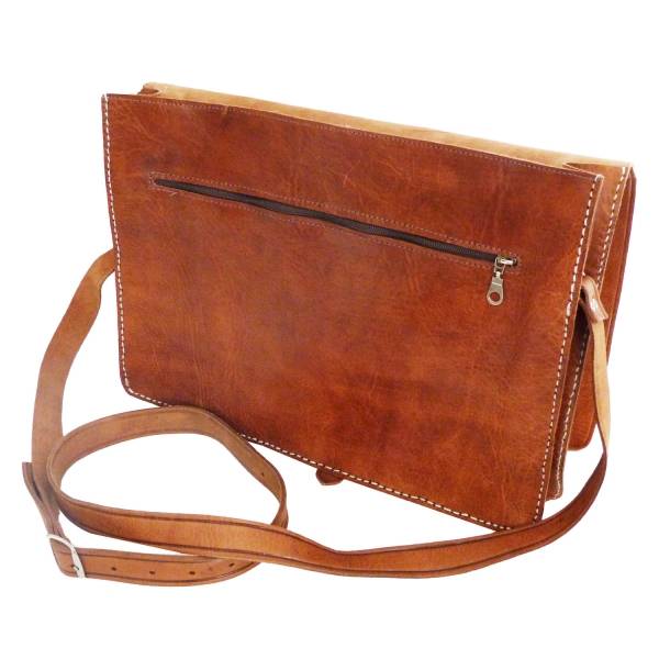 Simandra Ledertasche Aktentasche Umhängetasche Echt Leder Tasche "Simple" Fabrikpreis