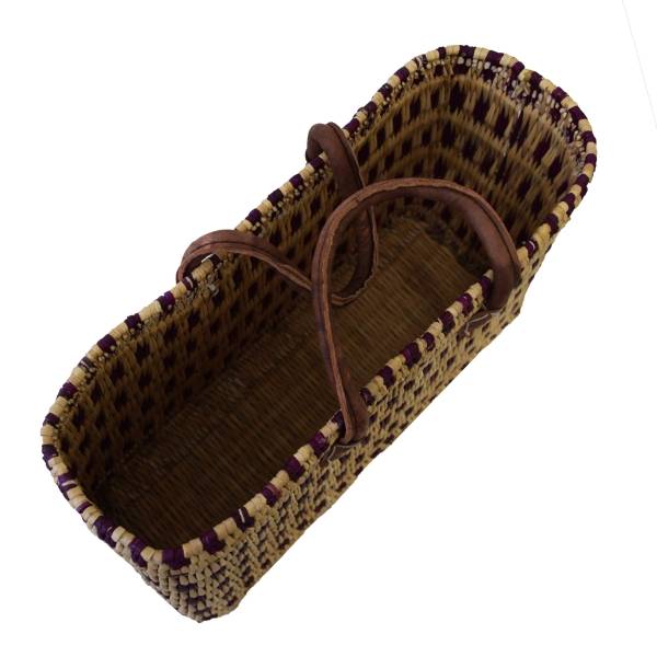 Simandra Seegras Tasche groß kurzer Griff Einkaufskorb Flechtkorb Korbtasche Korb Osterangebot