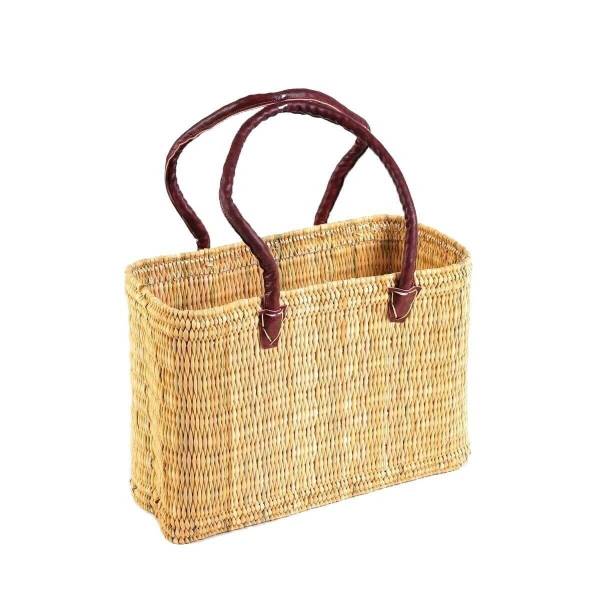 Simandra Seegras Tasche groß langer Griff Einkaufskorb Flechtkorb Korbtasche Korb