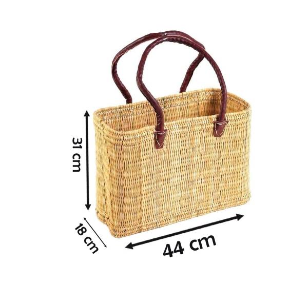 Simandra Seegras Tasche groß langer Griff Einkaufskorb Flechtkorb Korbtasche Korb Muttertagsangebot