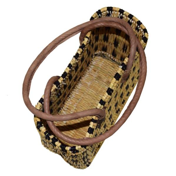 Simandra Seegras Tasche klein langer Griff Einkaufskorb Flechtkorb Korbtasche Korb Valentinstagsangebot