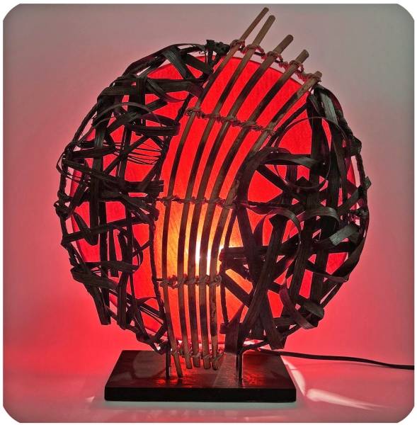 Simandra Deko-Leuchte Stimmungsleuchte asiatische Lampe Stehleuchte Tischleuchte Tischlampe Bali Asia Feng Shui