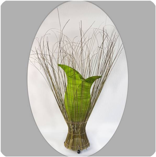 Simandra Deko-Leuchte Stimmungsleuchte asiatische Lampe Stehleuchte Tischleuchte Tischlampe Bali Asia TULPE klein 60 cm