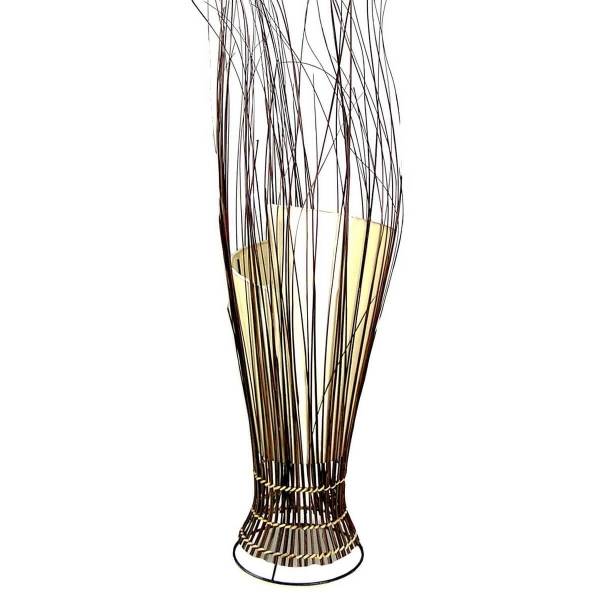 Simandra Deko-Leuchte Stimmungsleuchte asiatische Lampe Stehleuchte Tischleuchte Tischlampe Bali Asia Zweige 80 cm Neuheiten