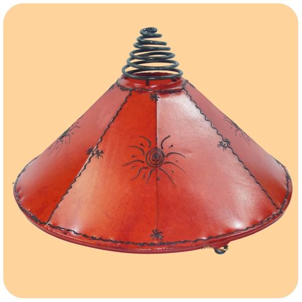 Simandra Orientalische Lampe Deckenleuchte Hängelampe marokkanische Deckenlampe Lederlampe Fuego Sonne 40 cm Kauf eins, bekomm eins gratis