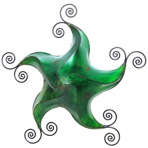 Simandra Orientalische Lampe Deckenleuchte Hängelampe marokkanische Deckenlampe Lederlampe STERN Gecko Star 70 cm VIP-Rabatte