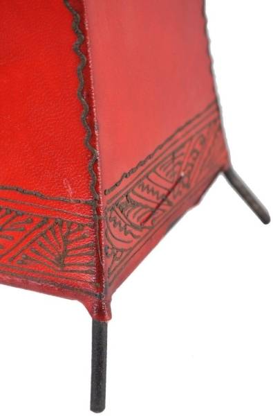 Simandra Orientalische Lampe Hennalampe marokkanische Lederlampe Tischleuchte Stehleuchte Carree Sonne 30 cm Begrenzte Freigabe