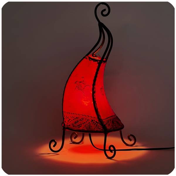 Simandra Orientalische Lampe Hennalampe marokkanische Lederlampe Tischleuchte Stehleuchte Coq Sonne 40 cm JETZT KAUFEN