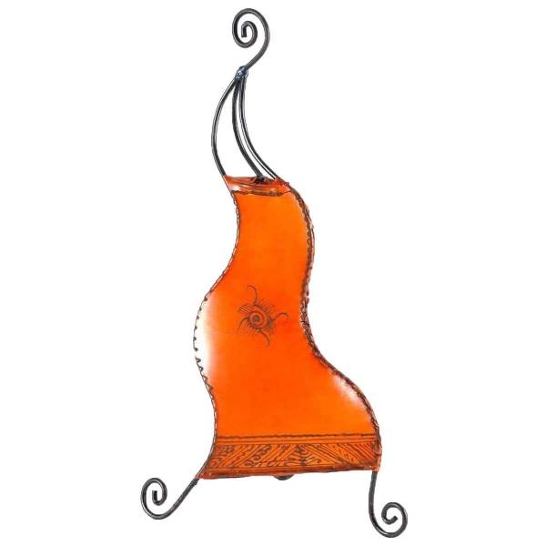Simandra Orientalische Lampe Hennalampe marokkanische Lederlampe Tischleuchte Stehleuchte Essaouira Sonne 50 cm Letzte 2 Tage