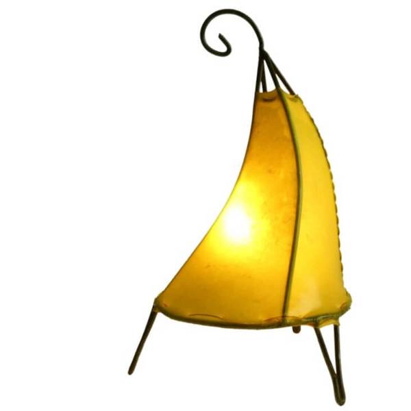 Simandra Orientalische Lampe Hennalampe marokkanische Lederlampe Tischleuchte Stehleuchte Henna Tissir einfarbig 35-38 cm Letzter Tag