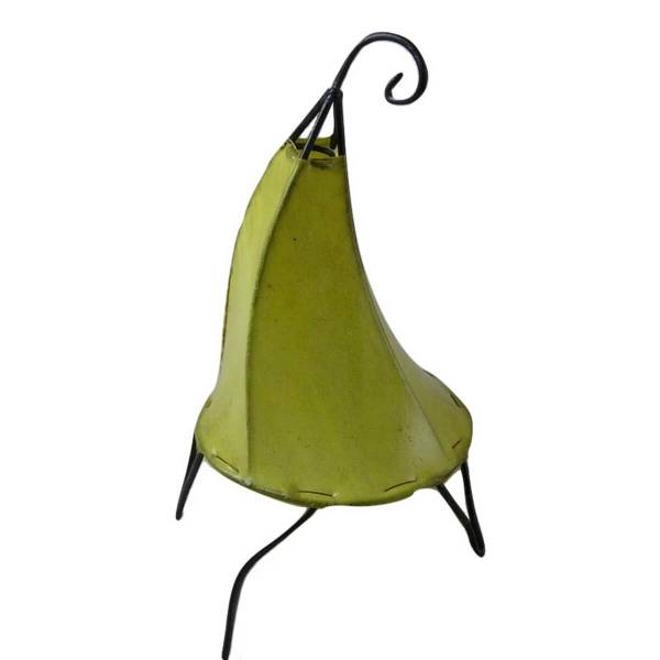 Simandra Orientalische Lampe Hennalampe marokkanische Lederlampe Tischleuchte Stehleuchte Henna Tissir einfarbig 35-38 cm Letzter Tag
