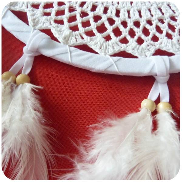 Simandra Traumfänger Dreamcatcher gehäkelt 60 cm lang Nur noch ein Tag übrig