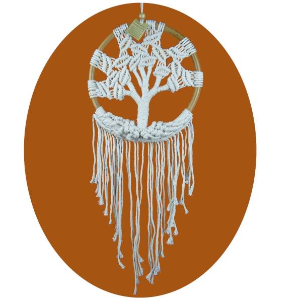 Simandra Traumfänger Lebensbaum Dreamcatcher Tree of Life 16 x 45 cm Fabrikladen