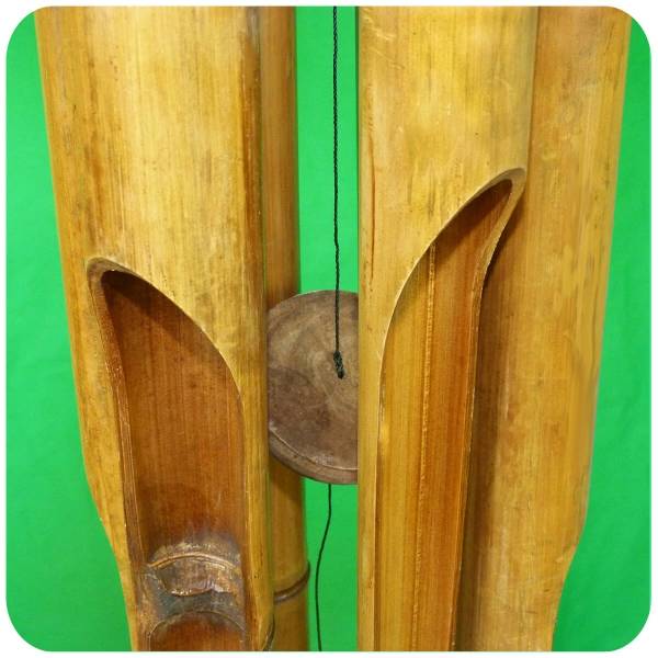 Simandra Windspiel Klang-Spiel Bambus Deko Mobile Klangröhren Entspannung Garten Türglocke Feng Shui 80 cm Online