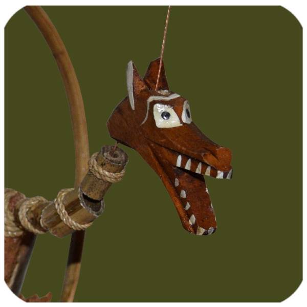 Simandra Windspiel Klangspiel Bambus Mobile Drache Klangholz Verkauf