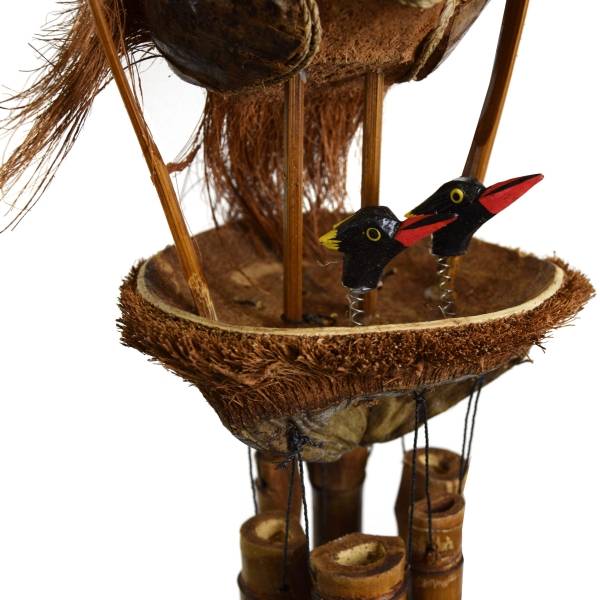 Simandra Windspiel Klangspiel Bambus Mobile Türglocke Feng Shui Kranich mit Kindern Hotsell