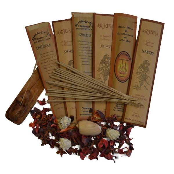 Simandra Räucherstäbchen Räucherwerk Meditation Weihrauch Holy Smokes Sandelholz Werk Kerze Duftauswahl
