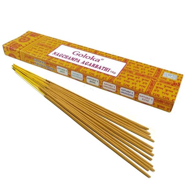 Simandra Räucherstäbchen Räucherwerk Meditation Weihrauch Holy Smokes Sandelholz Werk NAG CHAMPA Schlussverkauf
