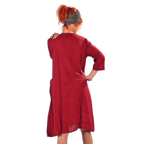 Simandra Kleid Trägerkleid Maxikleid Abendkleid Sommerkleid Strandkleid Kleider Knielang Langarm Tunika Relax Limitierter Zeitrabatt