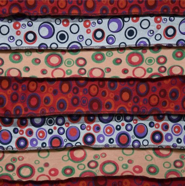 Simandra Langarm Shirt Kringel 100% Baumwolle handgefertigte Mode für Individualisten Sonderangebot
