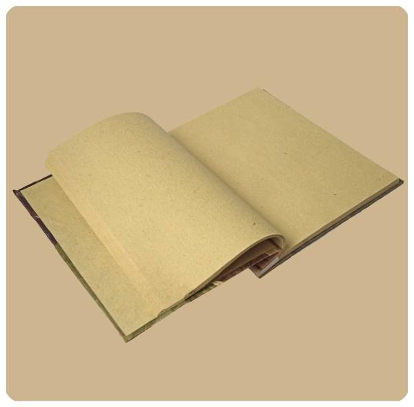 Simandra Notizbuch Gästebuch Tagebuch Scrapbooking handgefertigt Naturmaterial 28 x 23 cm Günstig kaufen