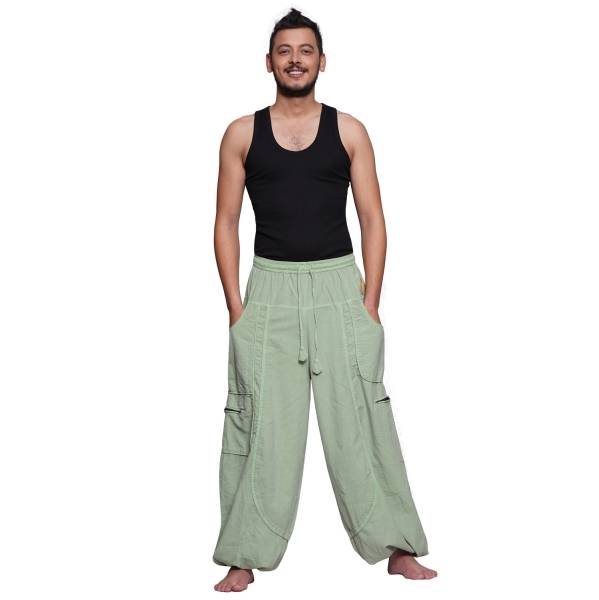 Simandra Hose "Pokhara" - Freizeithose - Cargohose - Schlupfhose - Aladinhose - Herren Cyber Monday