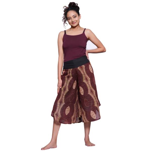 Simandra Haremshose "Ajan" - Aladinhose im Hosenrock-Stil - Pumphose aus Baumwolle Bestseller