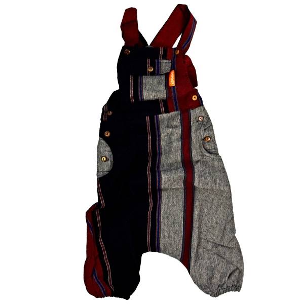 Simandra Latz-Haremshose für Kinder - Aladinhose im Patchwork-Stil
